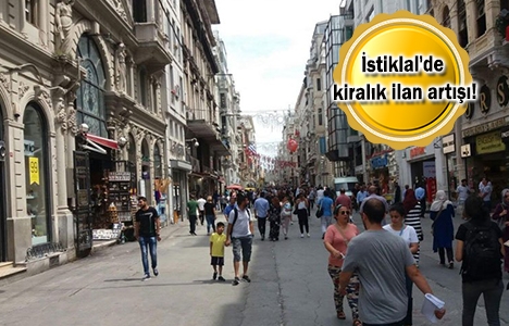 Esnaf, İstiklal Caddesi'ni boşaltıyor!
