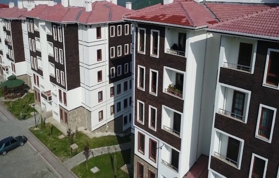 Gümüşova'daki TOKİ konutları yerel mimarisi ile dikkat çekiyor!