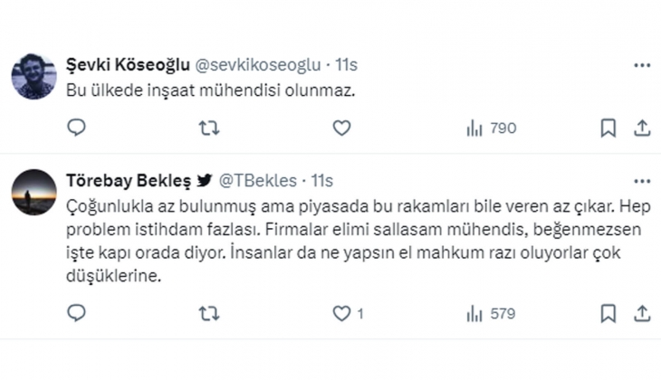 İnşaat sektöründen şantiye şefliği ücretlerine tepki!