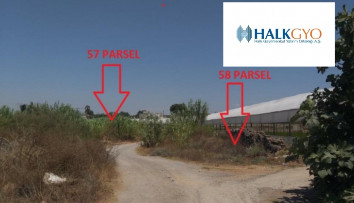 Halk GYO Antalya Arsalar'ının 2023 yıl sonu değeri yaklaşık 600 milyon TL!