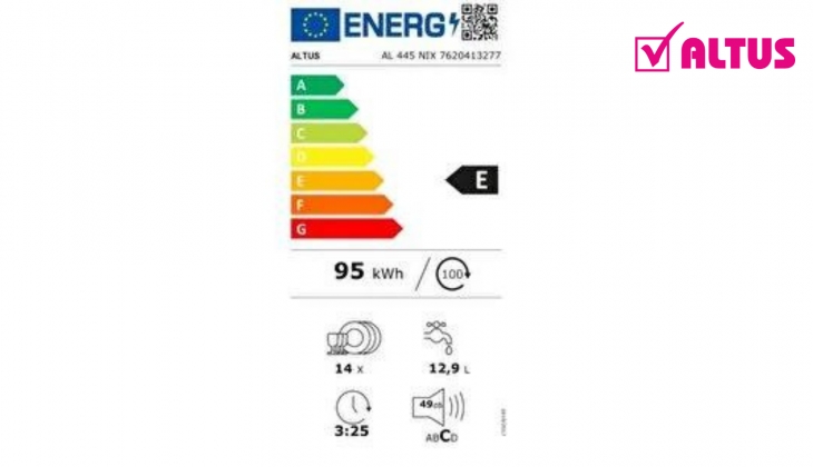 Altus AL 445 NIX bulaşık makinesinin teknik özellikleri neler? Fiyatı ne kadar?