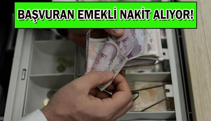 Emekliler dikkat! Başvuranın hemen hesabına 9.000 TL yatıyor!
