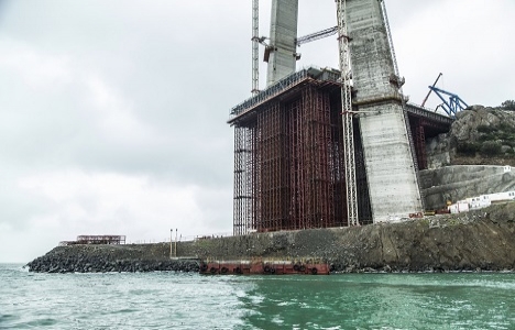 3.köprü inşaatı son durum fotoğrafları!