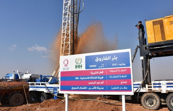 İHH ve Qatar Charity Suriye de 1400 konut inşa edecek!