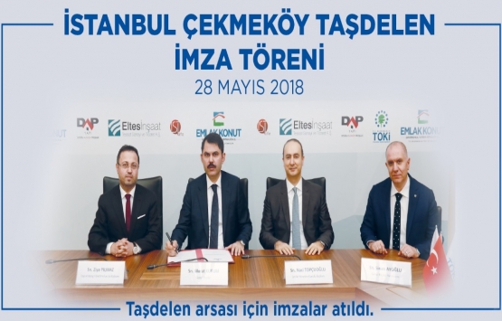 DAP Çekmeköy projesinde imzalar atıldı!