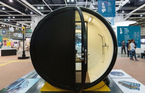 Hong Kong da barınma sorununa "silindir ev" çözümü!