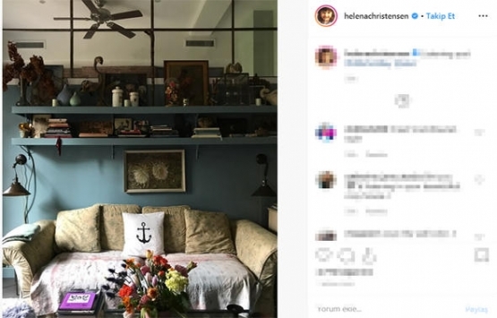 Helena Christensen huzuru dağ evinde buldu!