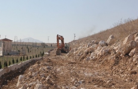 Konya Cihanbeyli'de Gölet Bendi yapımına başlandı!