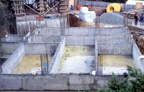 Validebağ Korusu cami inşaatı yükseliyor!