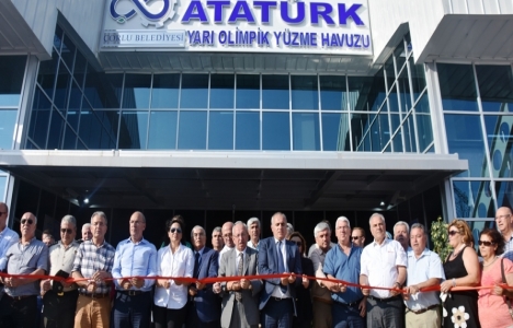 Çorlu Mustafa Kemal Atatürk Yarı Olimpik Yüzme Havuzu açıldı!