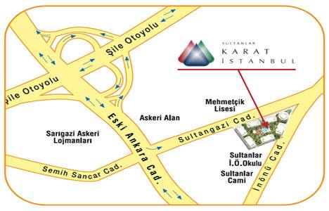 Karat İstanbul Sancaktepe nerede?
