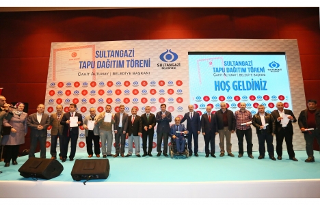 Sultangazi Esentepe'de tapular dağıtılıyor!