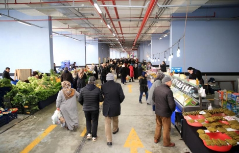 Esenler'e modern pazar yeri kazandırıldı!