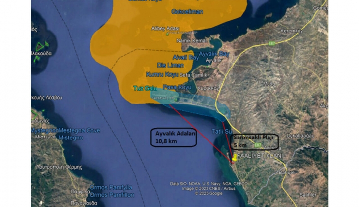 Ayvalık a 124 odalı yeni otel geliyor!