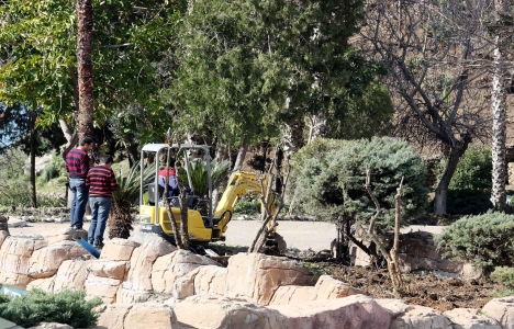 Atıl durumdaki Dedeman Aquapark Su Cenneti temizleniyor!