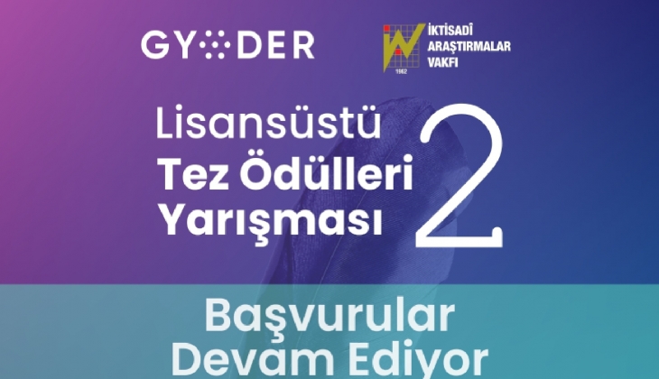 GYODER ve İAV'ın ‘Lisansüstü Gayrimenkul Tez Ödülleri Yarışması’nı kazanana 30 bin TL ödül!