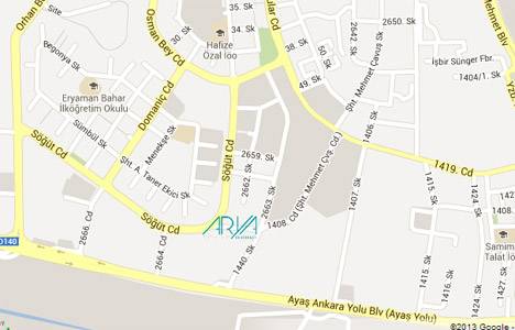 Arya Nüans Residence Ankara adres!