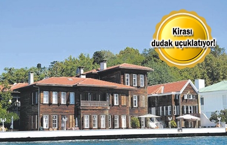 İstanbul Boğazı'nda 14 yalı kiralık!