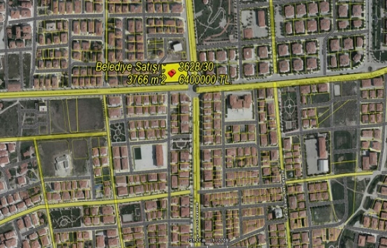 Çorum da 6.4 milyon TL ye satılık arsa!