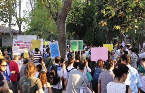 Kadıköy Kent Dayanışması üyelerinden Kurbağalıdere eylemi!