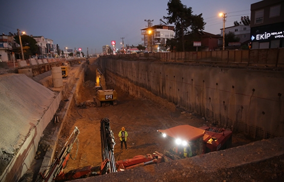 Antalya 3. Etap Raylı Sistem'de tünel çalışmaları başlıyor!