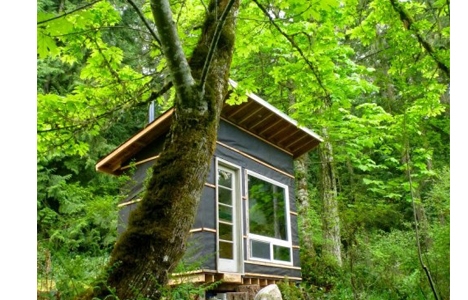 İşte 1.300 TL bütçeyle inşa edilen ev!