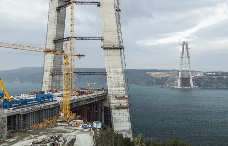 3.Boğaz Köprüsü inşaatından son fotoğraflar!