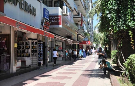 Aydın Efeler'de dükkan kiralarını güneşin yönü belirliyor!