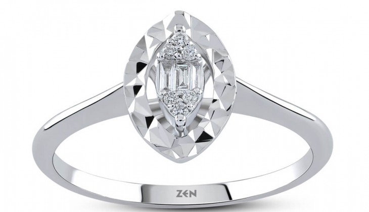 Pırlanta baget yüzük isteyenlere güzel haber geldi! Net yüzde 50 indirim! 8 Eylül 2022 Zen Pırlanta fiyat listesi