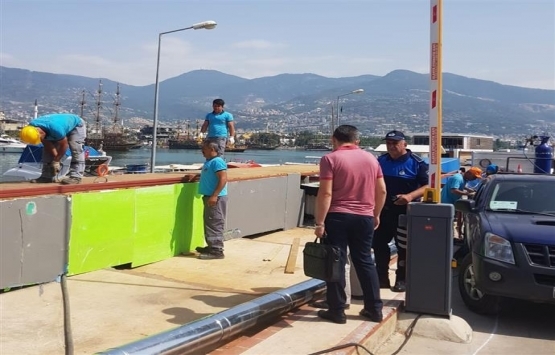 Alanya'daki kaçak yapılar yıkılıyor!