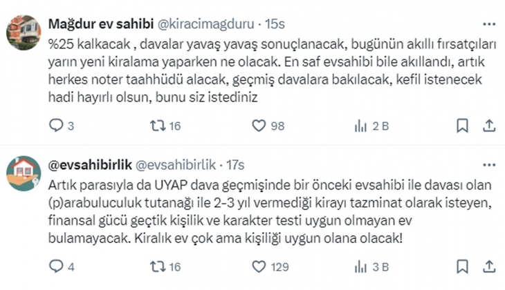 Ev sahipleri küstürüldü: Yüzde 25 zam sınırı kalkınca kiracıyı yüksek enflasyon şoku bekliyor!