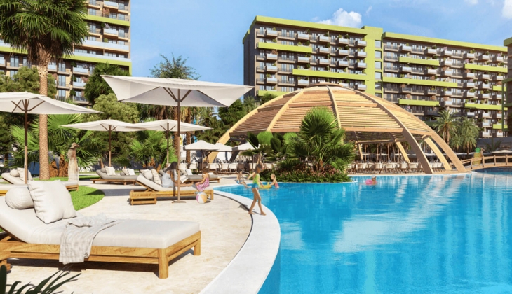 Sur Yapı Tatil Evleri Antalya da devre mülkler 180 bin liradan başlayan fiyatlarla!