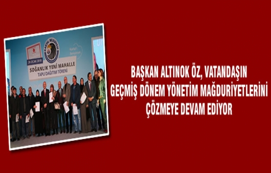 Kartal Belediyesi 40 yıllık tapu sorununu çözüyor!