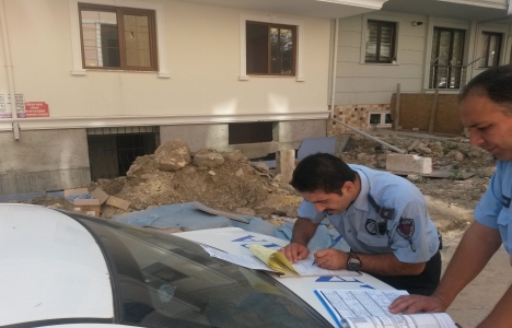 Çatalca'da yapımı devam eden inşaatlar denetlendi!