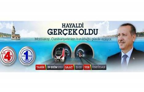 Marmaray açılış töreni!