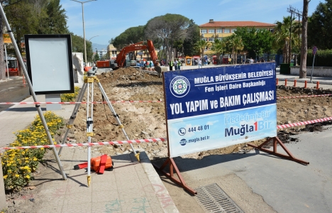 Milas'ın yolları yenileniyor!