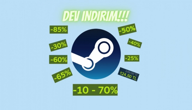 Steam'de yüzde 90'a varan indirim! 20 Şubat 2023 fiyat listesi...