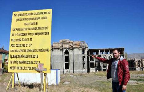 Suşehri Anadolu Lisesi'nin ihalesi tekrar yapılacak!