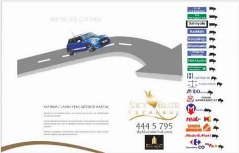 Skyblue İstanbul Residence Kartal da 350 bin TL ye! Peşin ödemede yüzde 10 indirimle!