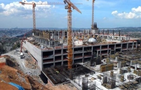 Çamlıca Cami'sinin kaba inşaatında sona yaklaşıldı!