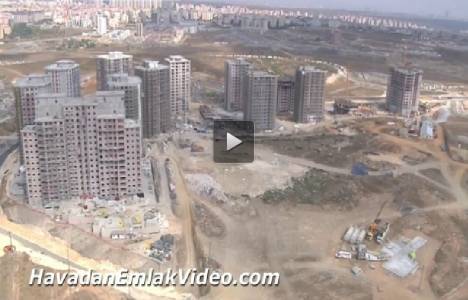 Bahçetepe İstanbul'un İnşaat çalışmaları havadan görüntülendi!