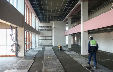 Darbecilerin yargılanacağı salon inşaatı bitiyor!