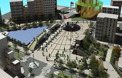 Aydın Atatürk Kent Meydanı projesinde çalışmalar devam ediyor!