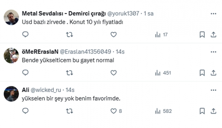 Sarı sitede konut fiyatları iki günde arttı!