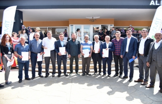 İzmit Alikahya’da tapu sevinci!