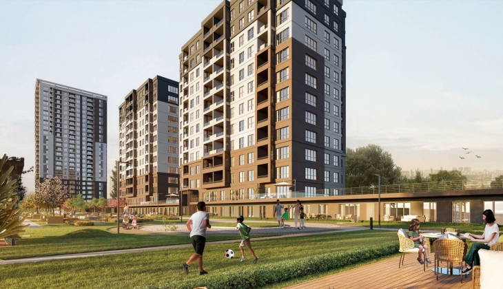 Ege Yapı Modernyaka konutlarında 15 peşin ödemelerde 60 ay vade 1,99 faiz avantajı!