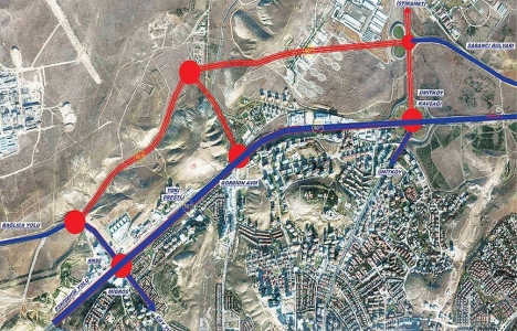 Başkentte yeni bulvar çalışması devam ediyor!