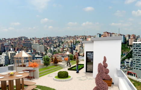 Kağıthane Belle Vue Residence'ta daireler hemen teslim!