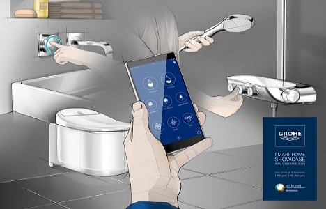 GROHE, LivingInteriors 2016'da, akıllı ev konseptini tanıtacak!