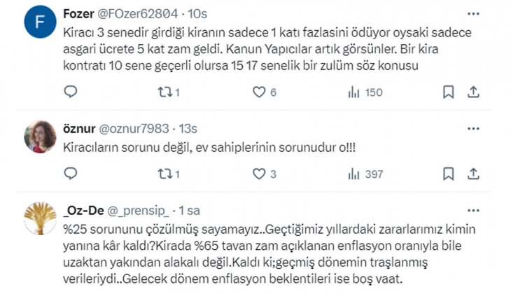 Avukattan Cumhurbaşkanı Erdoğan a çağrı: Yüzde 25 sınırı çözüldü, sıra kiracıların tahliyesini kolaylaştıran düzenlemede